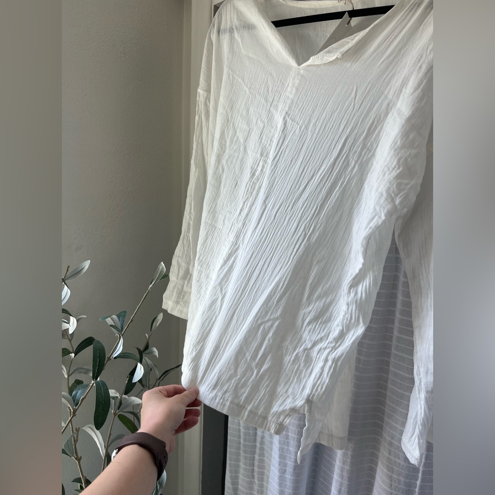 Vintage gauzy top
